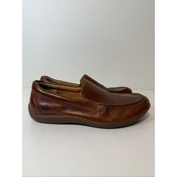 Born Brompton Slip-On Tan Loafers Size 11 main image 4